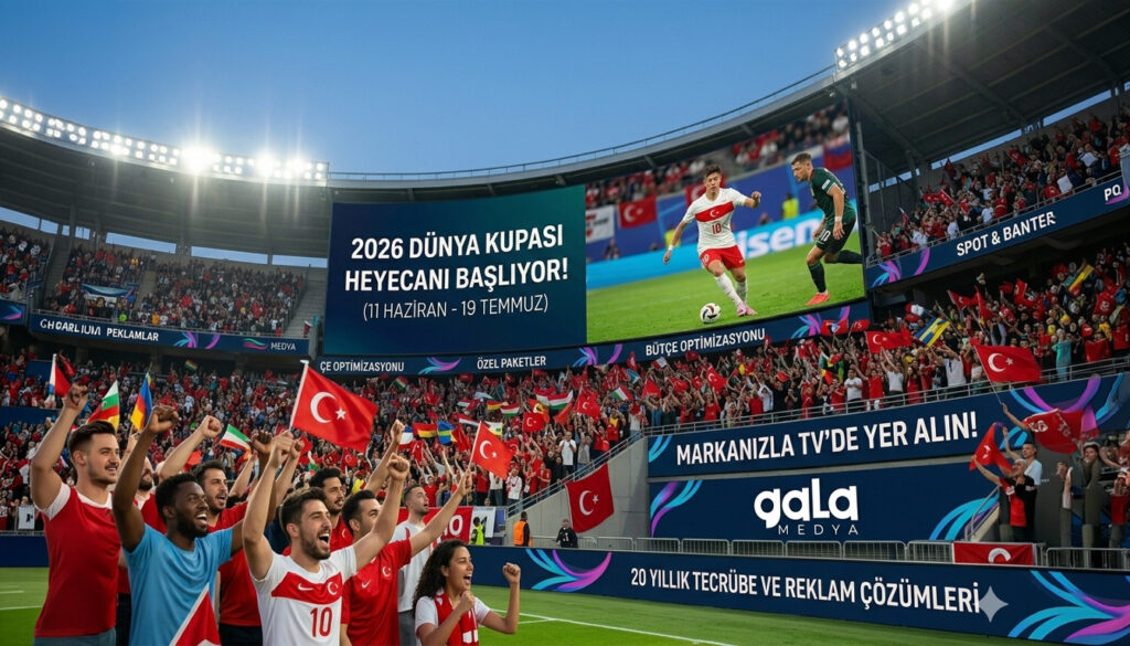 2026 Dünya Kupası TV Reklam Seçenekleri 1