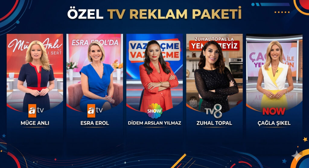 Haftalık Gündüz Kuşağı TV Reklam Yayın Planı 1