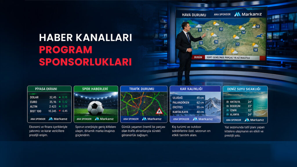 Haber Kanallarında Ana Sponsorluk Uygulamaları 1